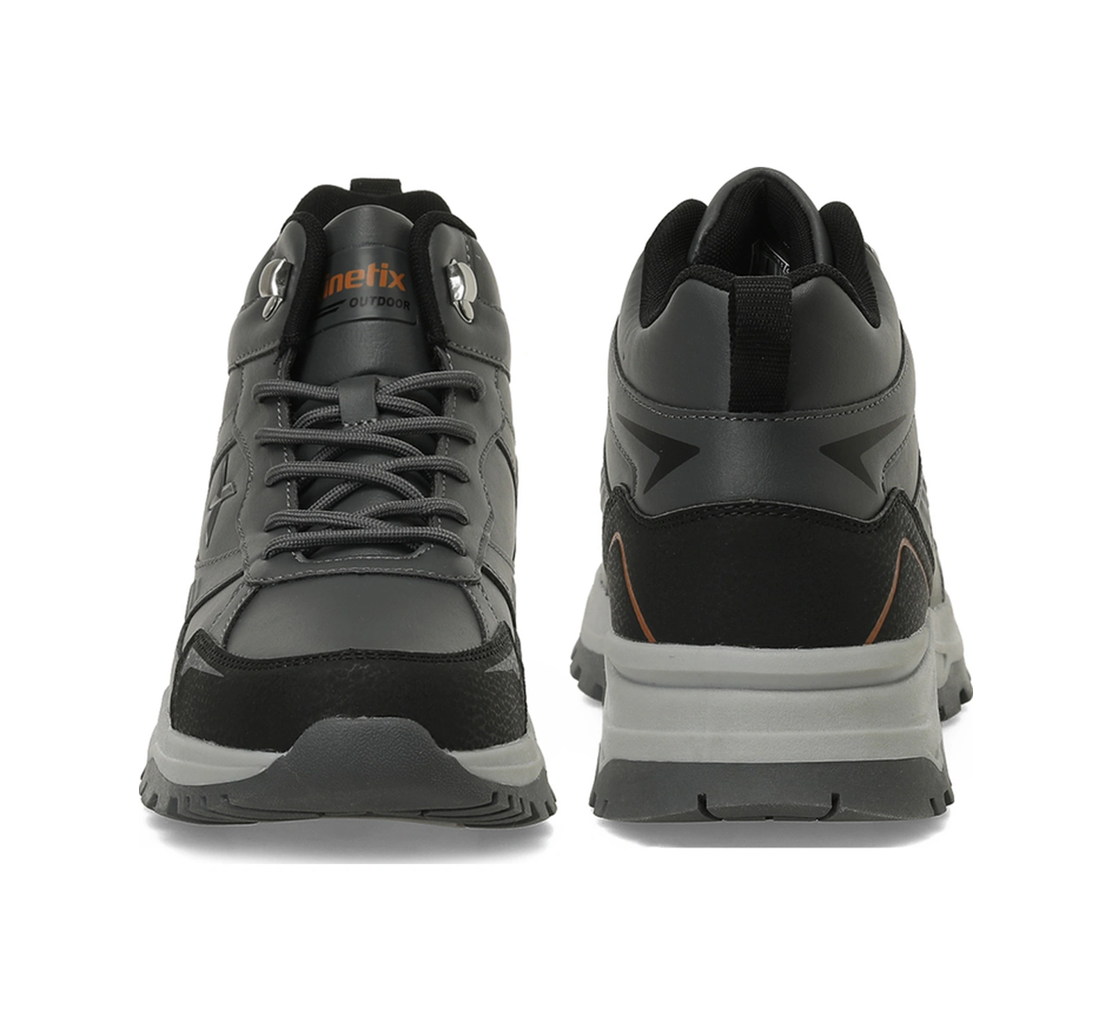 Kinetix Stout Pu Hı 5pr Gri Erkek Outdoor Bot Gri-sıyah