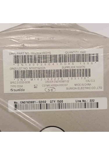 Cd54np-470lc 47uh 0.72a 6.1x5.5x4.85 Sumıda Smd Bobin 14 Adet