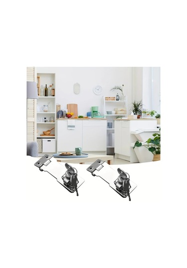 Cordial 6 Adet Paslanmaz Çelik Kapı Kiliti Kilitli Kilitler Dayanıklı Güvenlik Kiliti