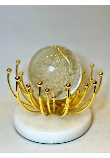 Kristalli Metal Ahtapot Dekor Gaga-038