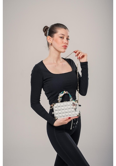 Ççs Kadın 17868 Omuz Ve Kol Çantası GÜMÜŞ