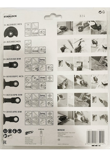 Bosch Starlock Ahşap & Metal Testere Seti 9'lu – 2608669146