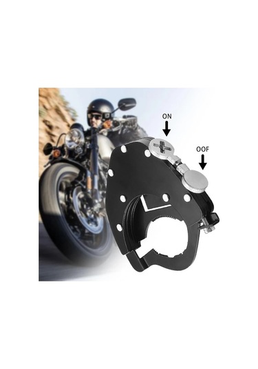 Motion003 Universal Motosiklet Cruise Kontrol Throttle Lock Alüminyum Alaşım Kelepçe 1 Bilgisayar Ayarlanabilir Throttle Lock Motosiklet Aksesuarı