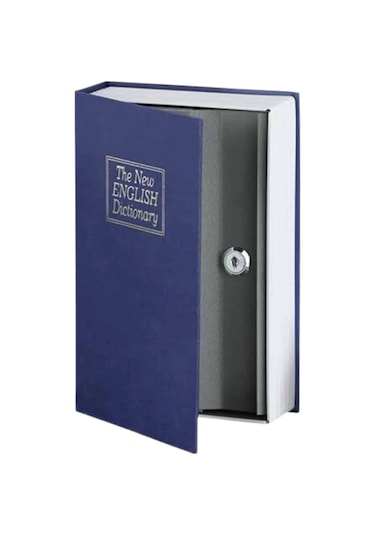 Kilitli Gizli Kasa Sözlük Kumbara Kitap Sözlük Görünümlü 18cm