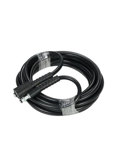 Symbee 8 Metre 1200 Psı Pvc Yıkama Makinesi Hortumu - Kırılmaya Dayanıklı, Esnek, 10mm-22mm Uçlar, Flaş Montajlı Aksesuar
