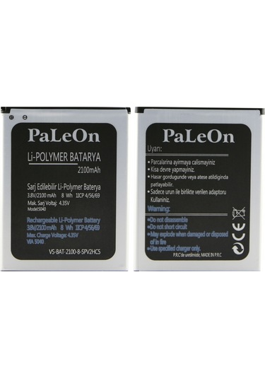 Teknonet Vestel Venüs V3 5040 Uyumlu 2100 Mah Batarya