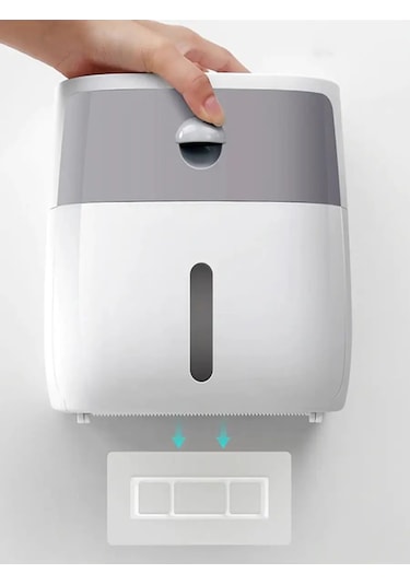 Imrun Duvara Monte Tuvalet Kağıdı Tutucu, Raflı Ve Çekmeceli 166898265 Diğer