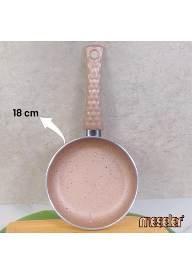 Meşeler Granit Tava 18 CM Rose