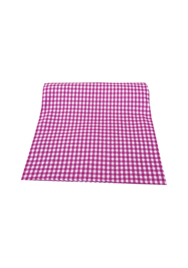 Zefira 170x170 Cm Balkon, Piknik, Mutfak Masa Örtüsü & Yer Sofra Bezi Pembe