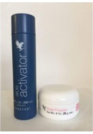Forever Living Facial Mask Powder Activator Ikisi Bir Arada