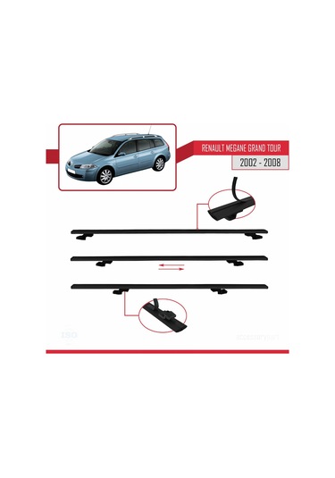 Renault Megane Grand Tour 2002-2008 Arası İle Uyumlu Basıc Model