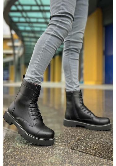 Ch009 Fst Military Erkek Bot Sıyah Çok Renkli