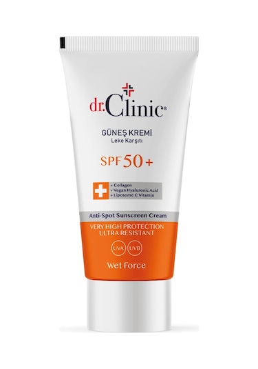 Dr.Clinic Spf 50+ Leke Karşıtı Güneş Kremi