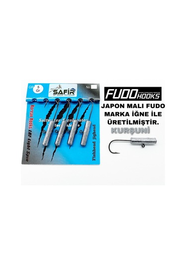 Safir Rocket Plus Uv Ve Glow Jig Head (Japon Fudo Iğne)