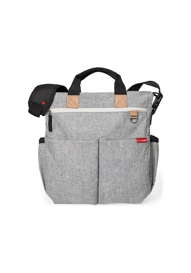 Skip Hop Duo Bebek Bakım Çantası IB10161 Gri Melanj