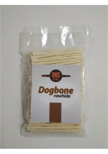 Ans Dogbone Rawhine Sütlü Puppy Burgu Çubuk 80'li