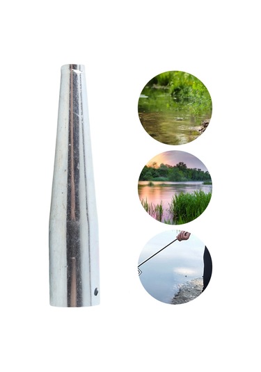 Xindoker Stainless Steel Balıkçılık Harpoon Bağlantısı - 8mm Dişli Arayüz, Ahşap Sap Uyumlu, Dıy Ağ/sopa Takımı İçin Dayanıklı Tesisat