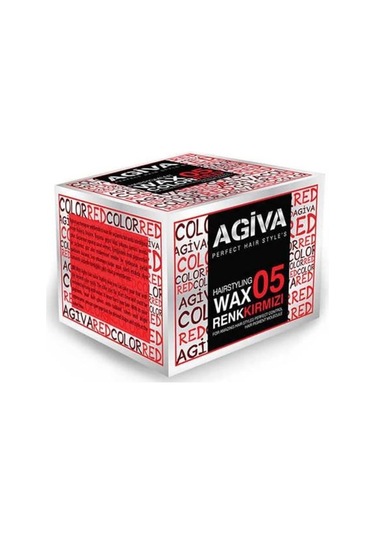 Agiva Hairstyling Color 05 Wax Kırmızı 120 G