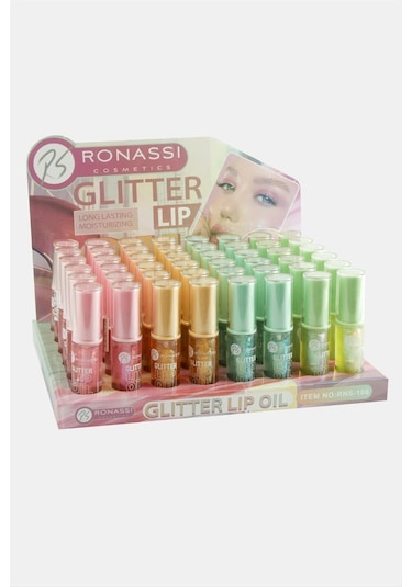 Ronassi Glitter Lippoil Simli Dudak Parlatıcısı-sarı N145 Diğer