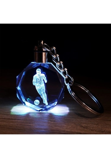 Futbol Tasarımlı Işıklı Anahtarlık Diğer