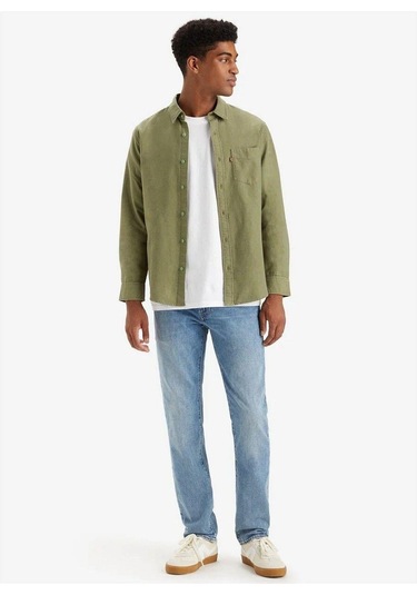 Erkek Kot Pantolon A2081-0031-5213 Açık Mavi