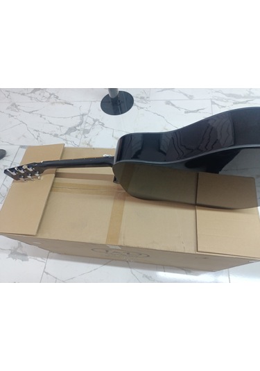 J&d Guitars- Ag-6/bk Jumbo Kasa Akustik Gitar AG-6/BK