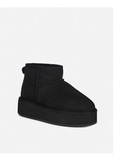 Emu Australia Stınger Mıcro Flatform W13082 Black Kadın Bot Siyah