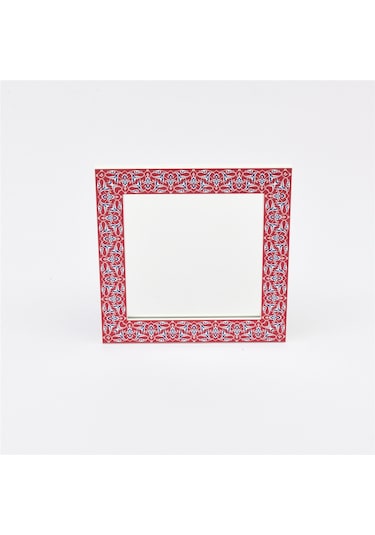 Rumi Kırmızı Kare Ayna Kırmızı