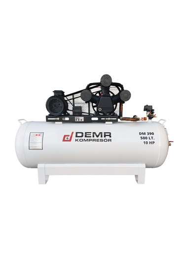 Demr Kompresör Pistonlu 500 LT 3 Kafa 8 Bar 10 HP IDM390 Hava Kompresörü