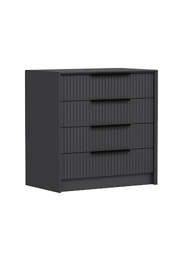 Kale Luxe 4ç Şifonyer - Antrasit