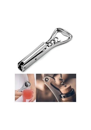 Transformaciontirbuşon Ve Şişe Açacağı Paslanmaz Çelik Çok Renkli