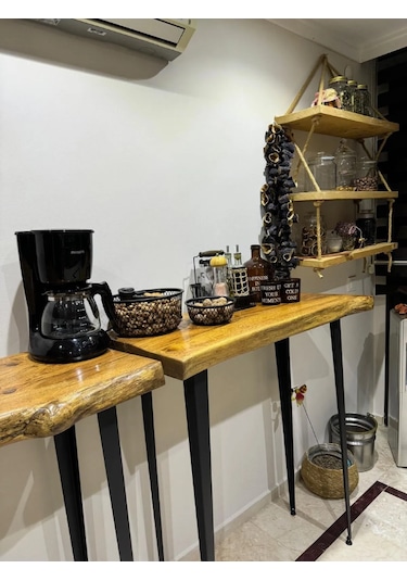 90cm Dekoratif Metal Firkete Bar Masası/dresuar Ayağı