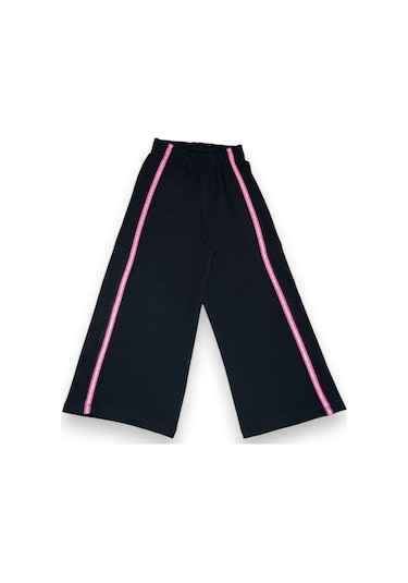 İspanyol Paça Kız Çocuk Alt Üst Takım Siyah