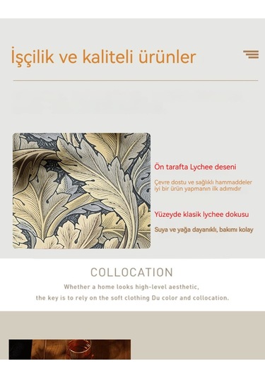 Mutfak Masası Yuvarlak Deri Bardak Altlığı 001 Çok Renkli