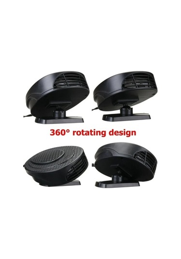 Jialan 500w Araba Havalı Isıtıcı 12v Evrensel Kış Ön Cam Buz Kb