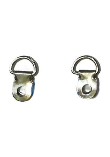 Rambo Tel Resim, Tablo, Çerçeve Askısı - 10x14mm, Nikel, 1000 Adet Çokrenkli