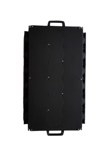 RigBu Kapalı Mining Rig Kasası SK77 Fanlı Hız Ayarlı Siyah