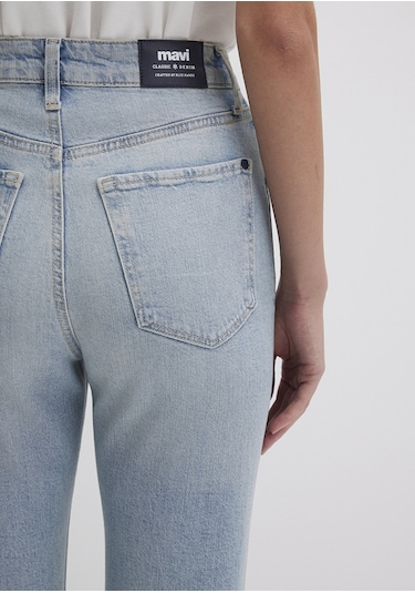 Mavi - Star Classic Denim Puslu Açık Mavi Jean Pantolon 101077-90535 Açık Mavi