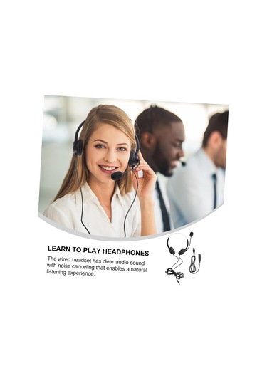 Okul Oyun Ofisi Öğrenme Yumuşak Earpads İçin Telefon Kulaklıklı Kulaklık Başlı Kulaklıklar