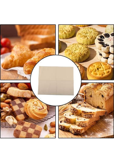 Ekmek Bezi Fırıncı Keten Pişirme Kalıpları Hamur Mayalama 36 45cm Diğer