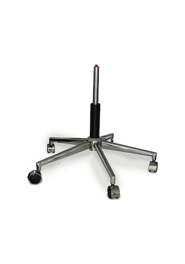 Depolife Koltuk Ayağı Sandalye Tekerleği Ofis Koltuğu Tekerleği 5 Ad Krom (311458804)