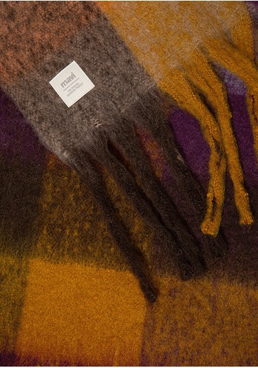 Mavi - Mor Atkı 1913596-22928 Mor