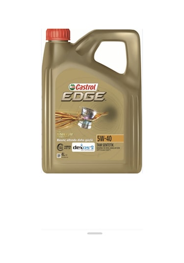 Castrol Edge 5w40 Tam Sentetik DPF Motor Yağı 4 L