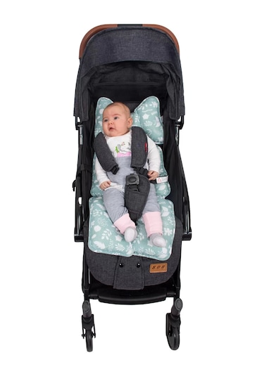 Sevi Bebe Puset Ve Oto Koltuğu Minderi Art 8376 Yaprak Desen