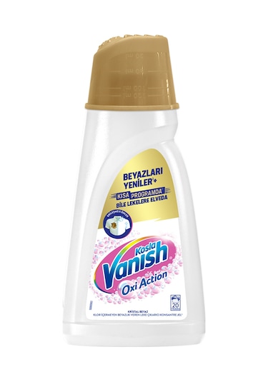 Kosla Vanish Multipower Sıvı Leke Çıkarıcı Beyaz 1 L 5 Adet 2'li Set