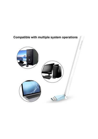 Sones Mercury Mw150uh Mini Usb Kablosuz Ağ Kartı Masaüstü Bilgisayar Dizüstü Bilgisayar Wifi Alıcısı