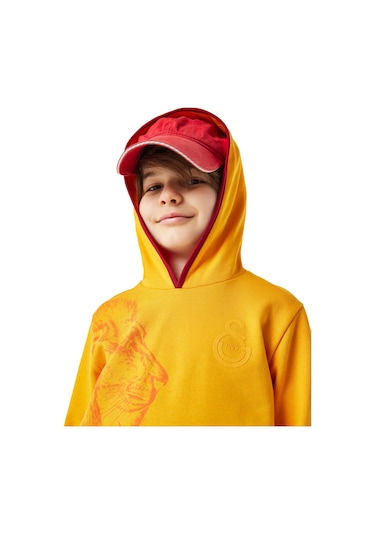Gsstore Galatasaray Çocuk Hoodie C251037 Sari