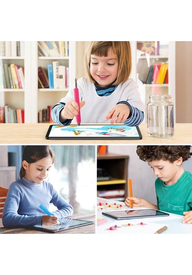 Novstrap Akıllı Tahta Kalemi + 2 Adet Yedek Uç Tüm Tablet Telefonlar İle Uyumlu Dokunmatik Kalem