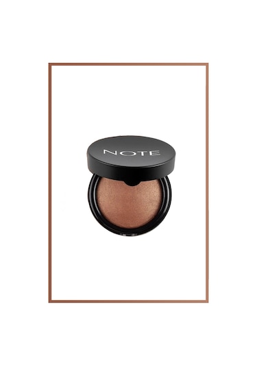 Note Cosmetique Baked Powder Işıltılı Bitişli Fırınlanmış Toz Pudra - 03 Caramel Cake