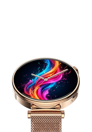 Spovan Papillon Iris Amoled Ekran Nabız Uyku Takibi Sesli Görüşme Akıllı Saat (İthalatçı Garantili)